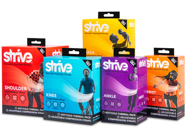 Strive™ Contoured Hot and Cold Therapy Wraps