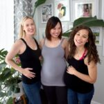 three women of different sizes in Bamboobies apparel