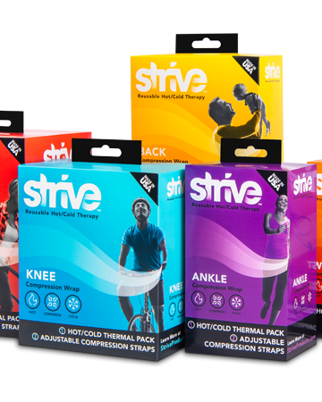 Strive™ Contoured Hot and Cold Therapy Wraps